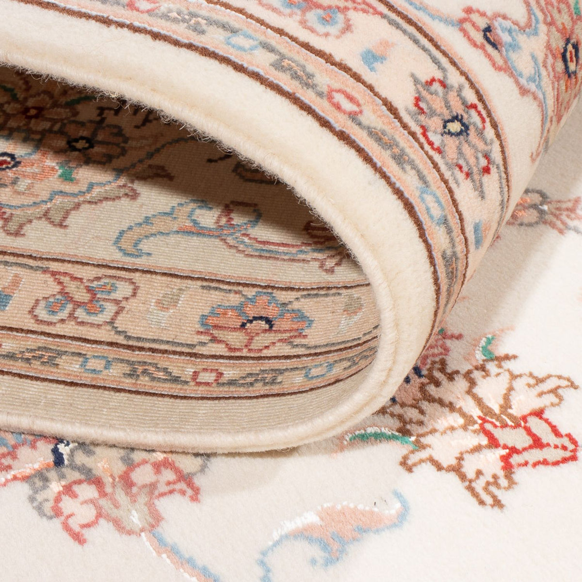 Perzisch tapijt - Tabriz - Royal - 236 x 170 cm - crème