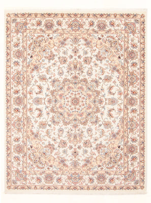Perzisch tapijt - Tabriz - Royal - 201 x 149 cm - crème