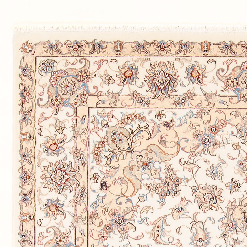 Perzisch tapijt - Tabriz - Royal - 201 x 149 cm - crème