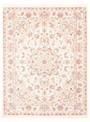 Perzisch tapijt - Tabriz - Royal - 201 x 150 cm - crème