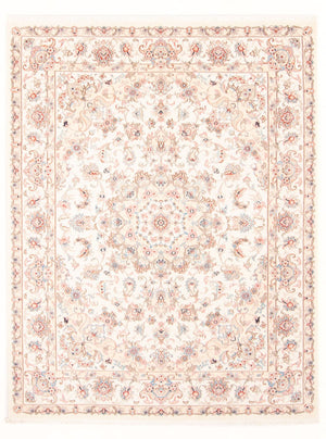 Perzisch tapijt - Tabriz - Royal - 201 x 150 cm - crème