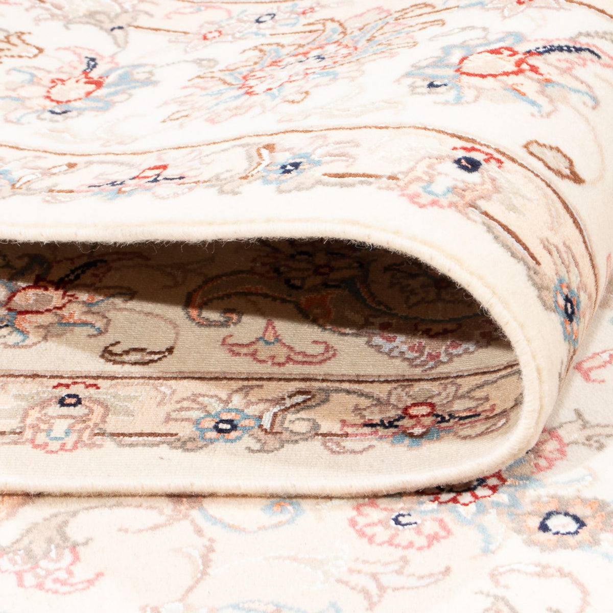 Perzisch tapijt - Tabriz - Royal - 201 x 150 cm - crème