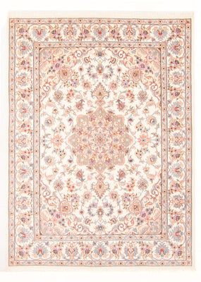Perzisch tapijt - Tabriz - Royal - 207 x 149 cm - crème