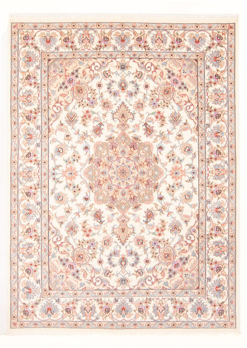 Perzisch tapijt - Tabriz - Royal - 207 x 149 cm - crème