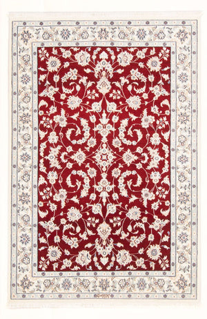 Perzisch tapijt - Nain - Koninklijk - 165 x 111 cm - rood