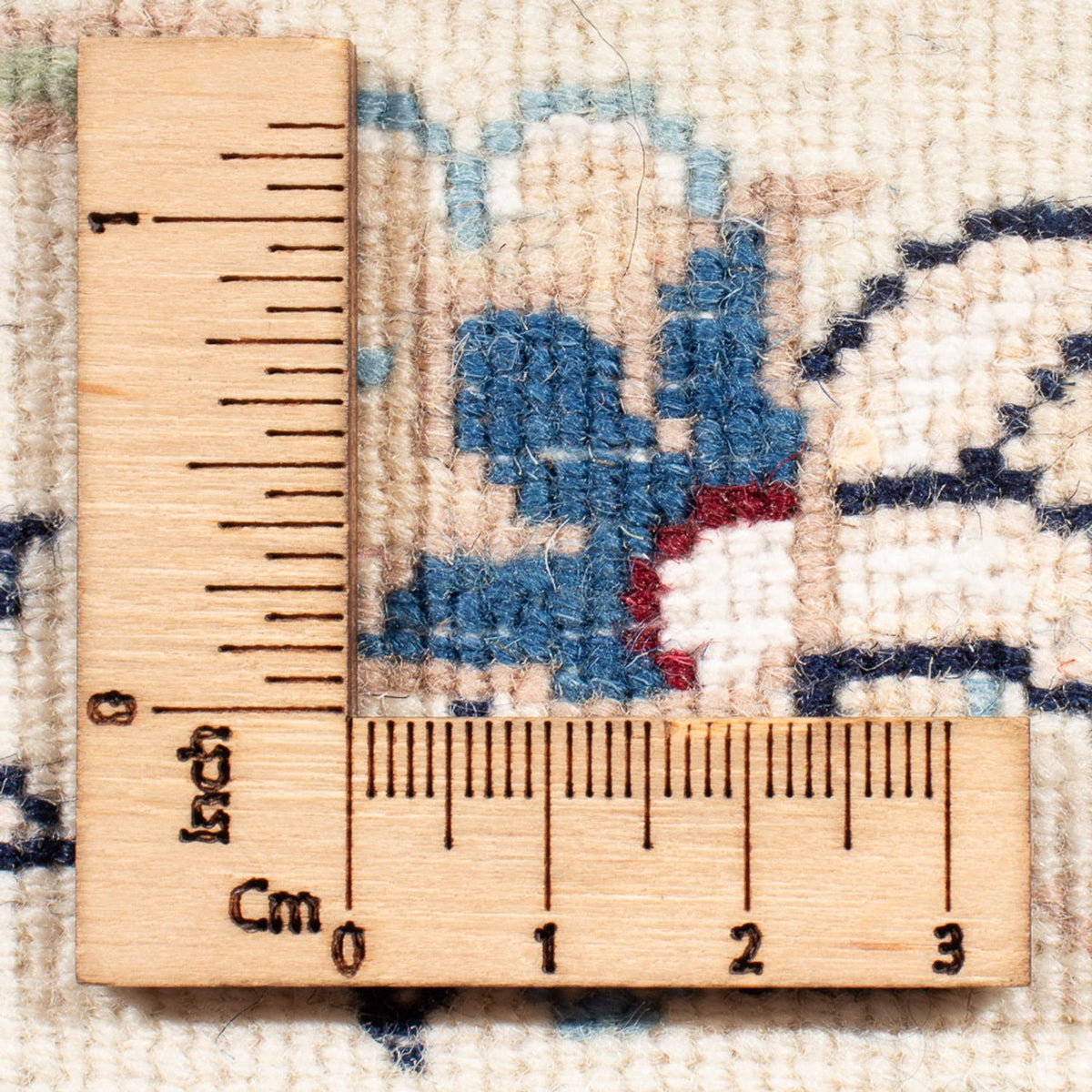 Perzisch tapijt - Nain - Premium - 119 x 82 cm - donkerblauw