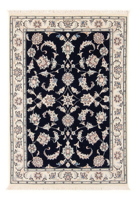 Perzisch tapijt - Nain - Premium - 120 x 79 cm - donkerblauw