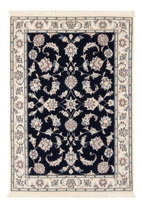 Perzisch tapijt - Nain - Premium - 120 x 79 cm - donkerblauw