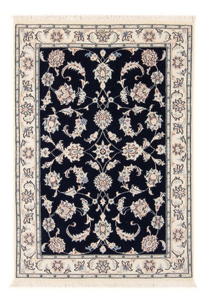 Perzisch tapijt - Nain - Premium - 120 x 79 cm - donkerblauw