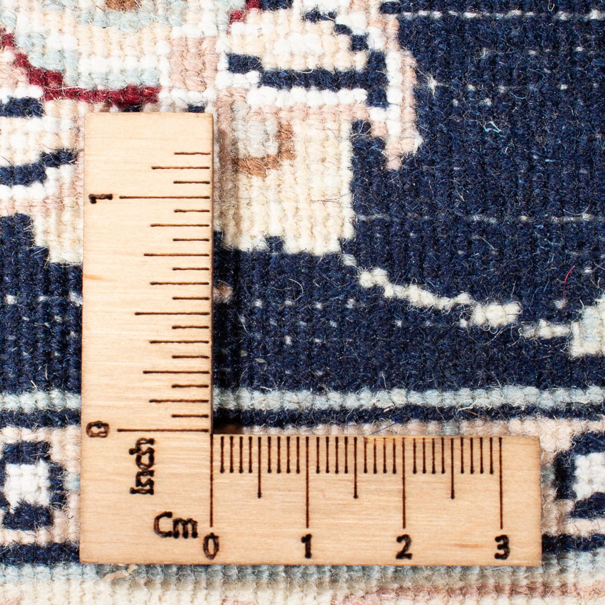 Perzisch tapijt - Nain - Premium - 120 x 79 cm - donkerblauw