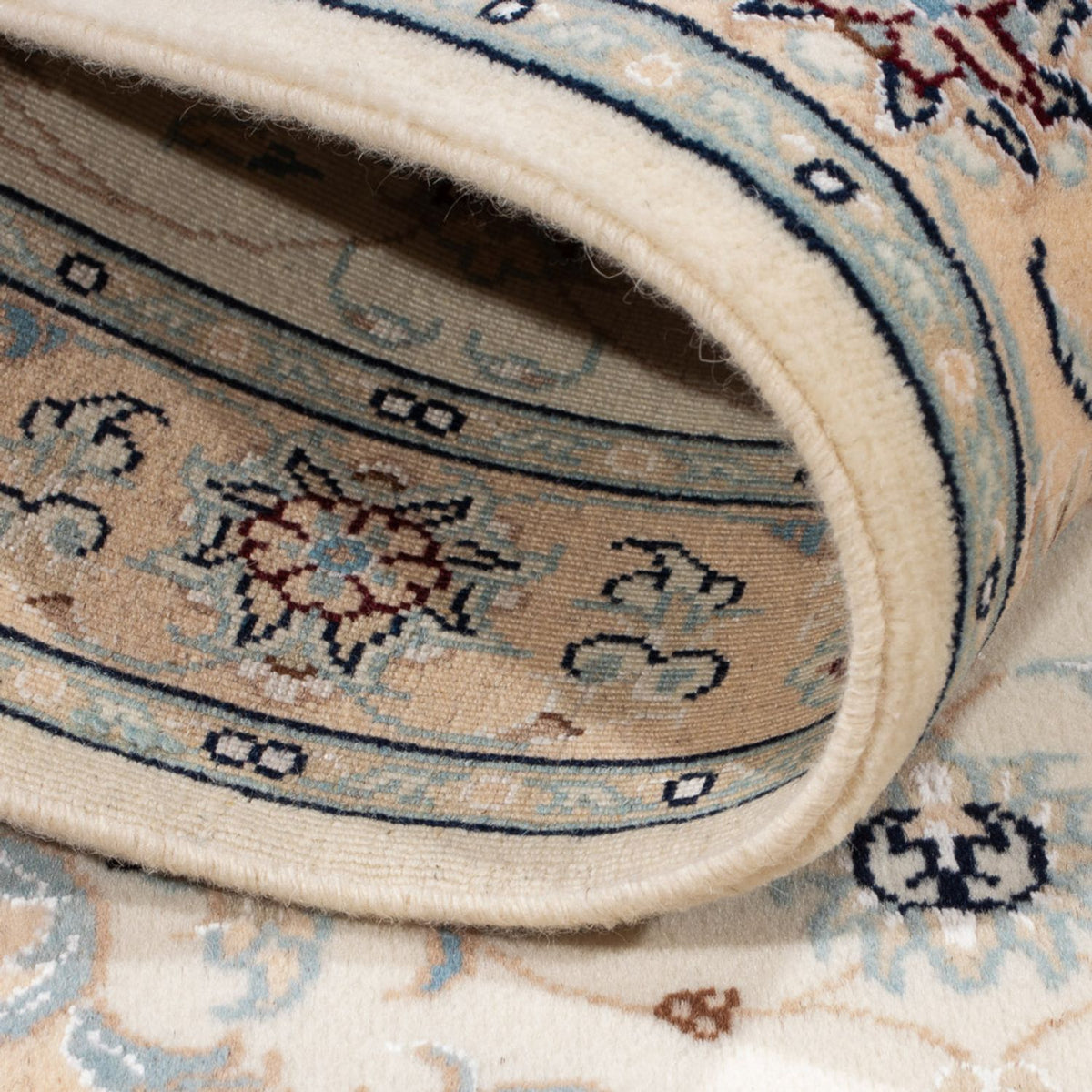 Perzisch tapijt - Nain - Premium - 120 x 78 cm - crème