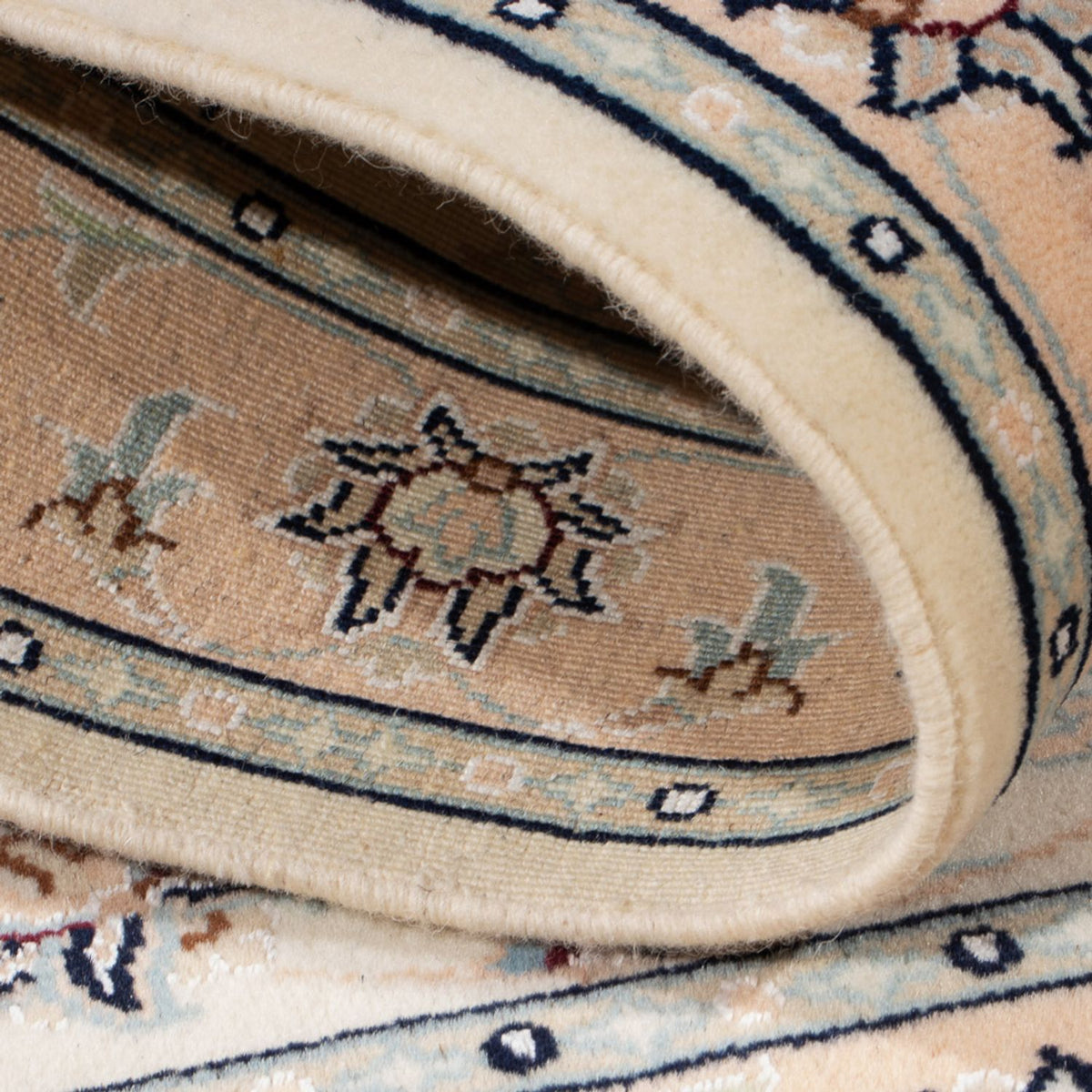 Perzisch tapijt - Nain - Premium - 115 x 82 cm - crème