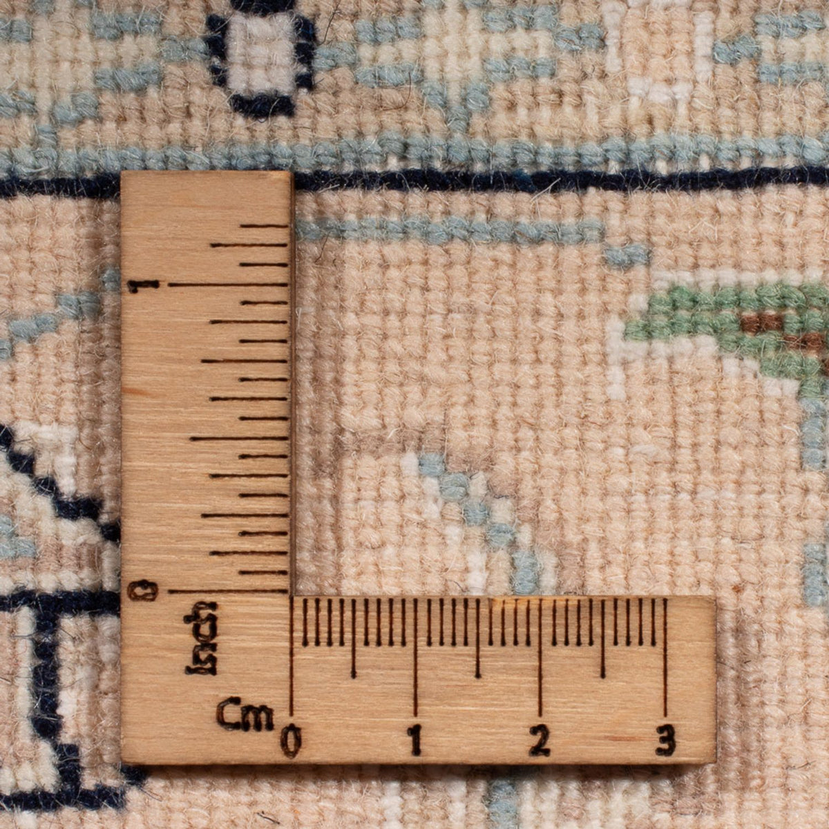 Perzisch tapijt - Nain - Premium - 120 x 85 cm - crème