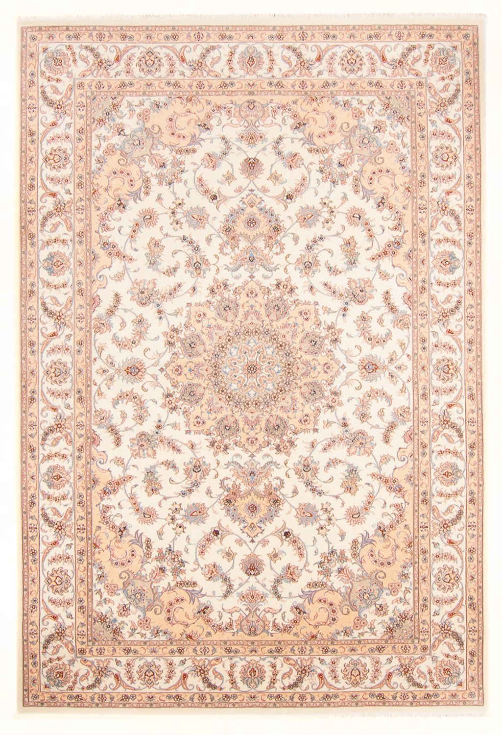 Perzisch tapijt - Tabriz - Royal - 293 x 197 cm - crème