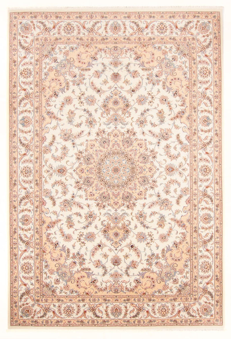 Perzisch tapijt - Tabriz - Royal - 293 x 197 cm - crème