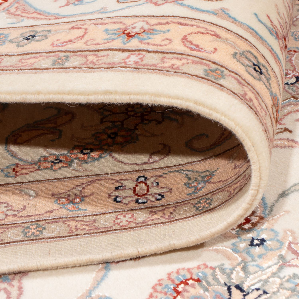 Perzisch tapijt - Tabriz - Royal - 293 x 197 cm - crème