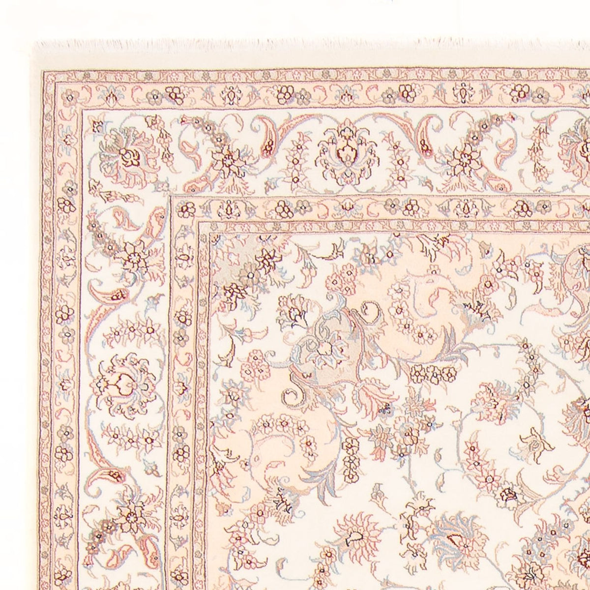 Perzisch tapijt - Tabriz - Royal - 300 x 196 cm - crème