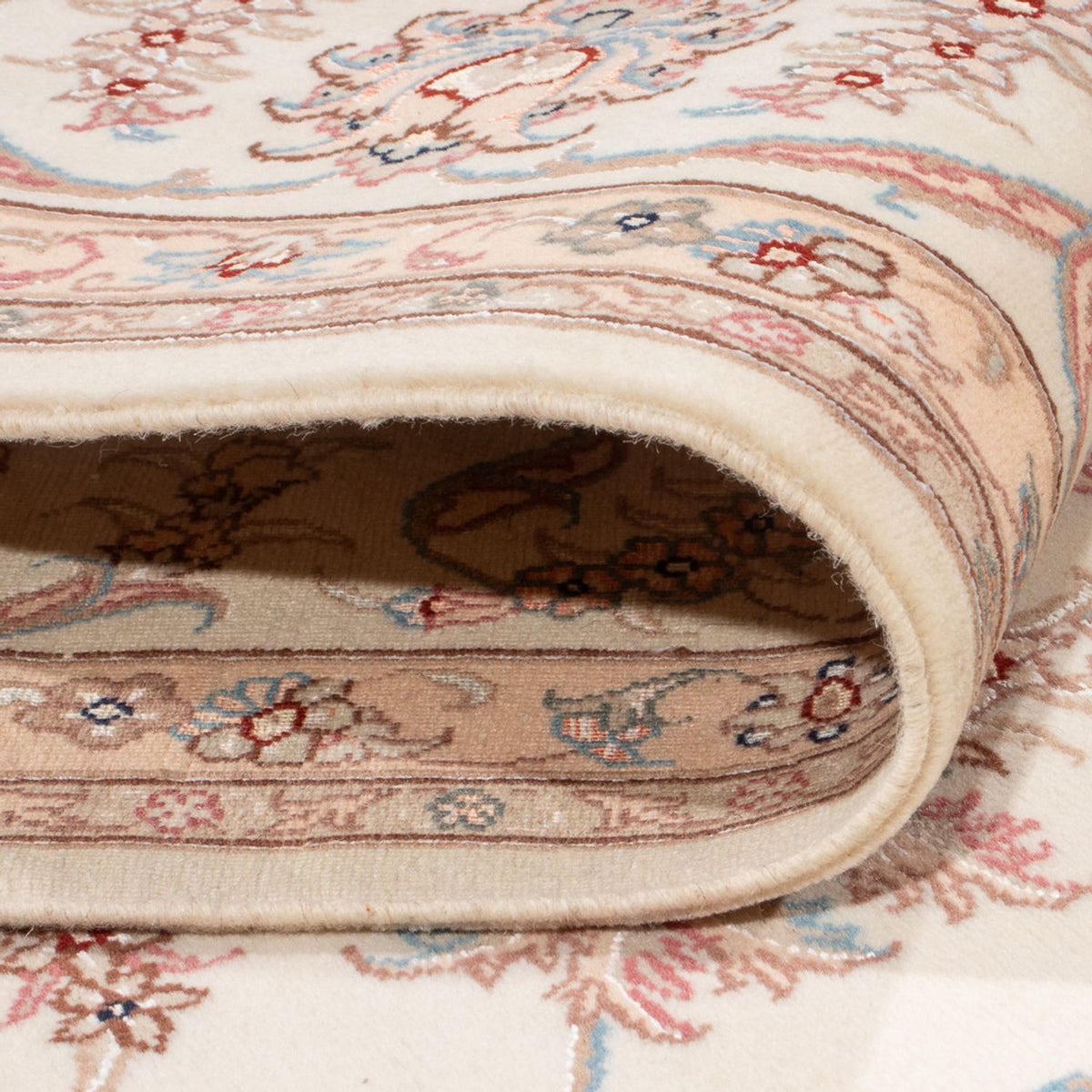 Perzisch tapijt - Tabriz - Royal - 300 x 196 cm - crème