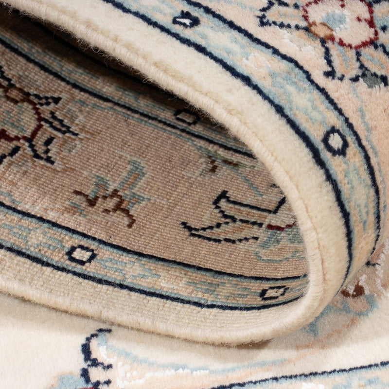 Perzisch tapijt - Nain - Premium - 126 x 80 cm - crème