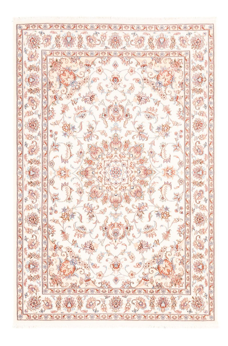 Perzisch tapijt - Tabriz - 176 x 118 cm - crème