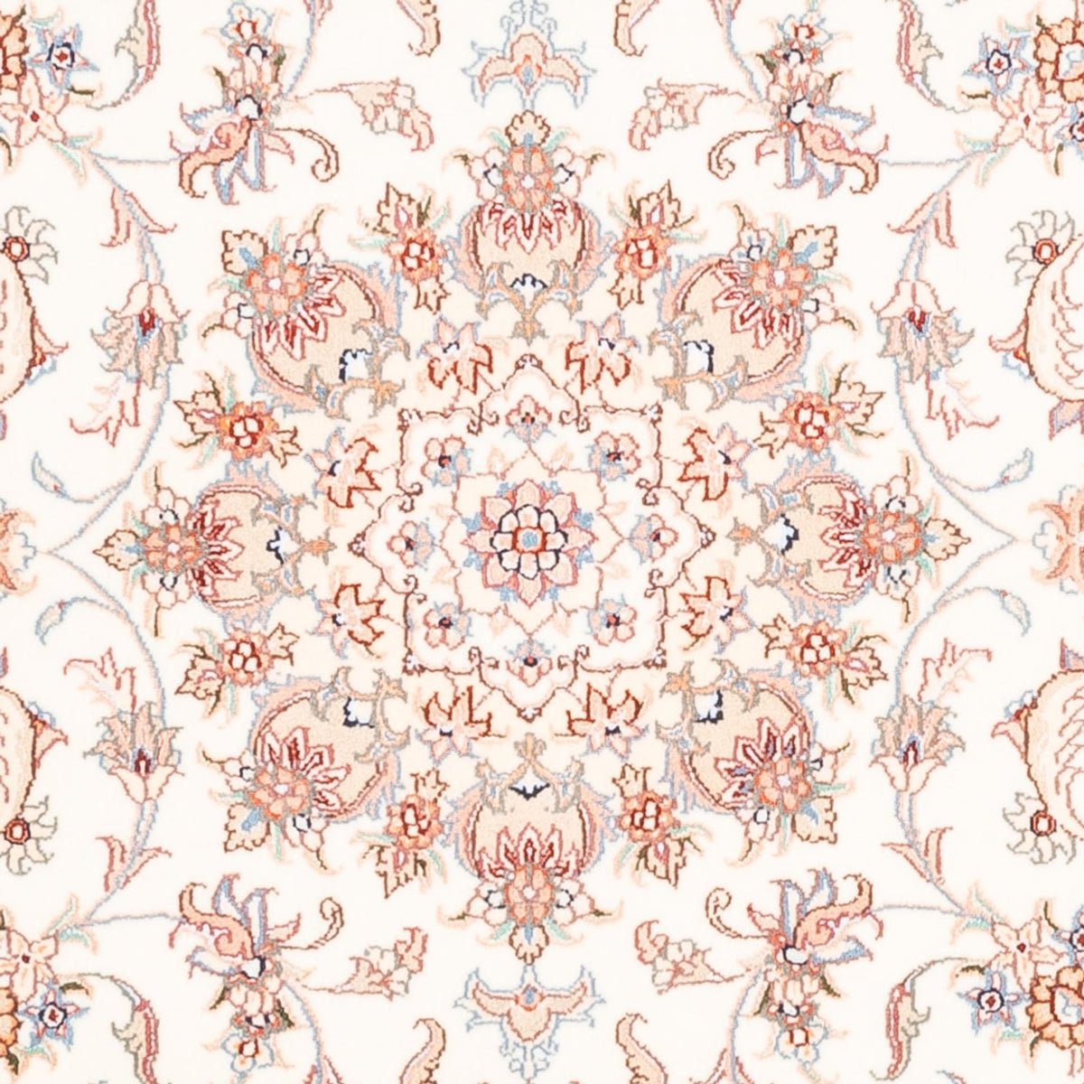 Perzisch tapijt - Tabriz - 176 x 118 cm - crème