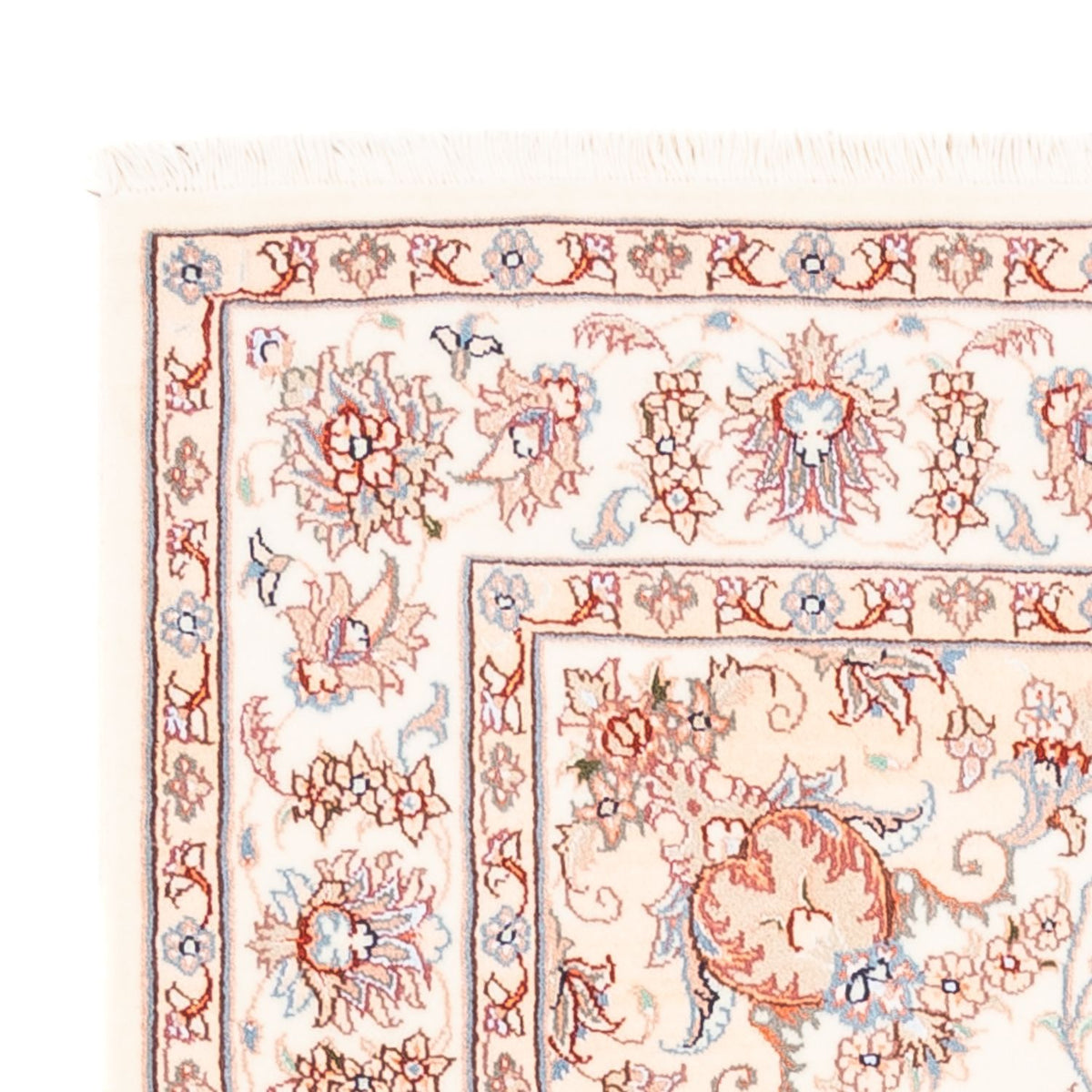 Perzisch tapijt - Tabriz - 176 x 118 cm - crème