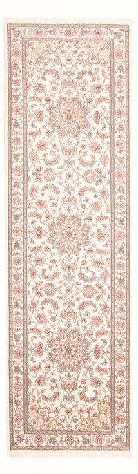 Loper Perzisch tapijt - Tabriz - Royal - 298 x 87 cm - crème