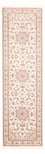 Loper Perzisch tapijt - Tabriz - Royal - 298 x 87 cm - crème