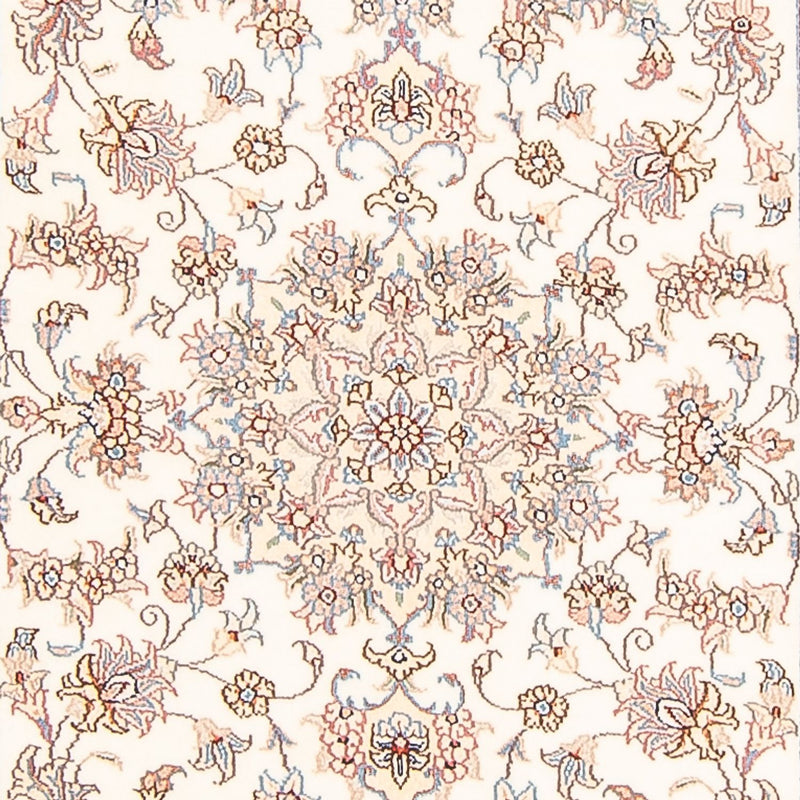 Loper Perzisch tapijt - Tabriz - Royal - 298 x 87 cm - crème