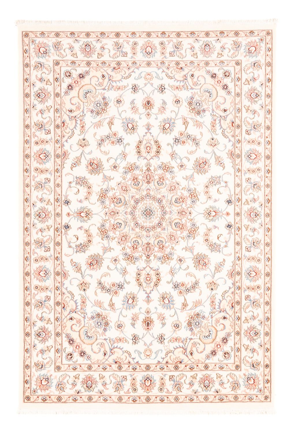 Perzisch tapijt - Tabriz - 174 x 119 cm - crème