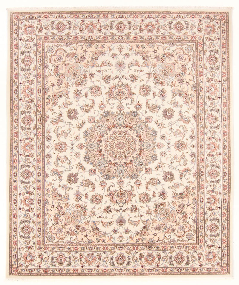 Perzisch tapijt - Tabriz - Royal - 248 x 198 cm - crème