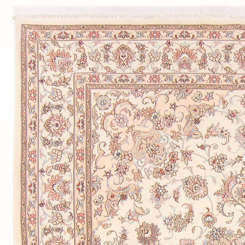 Perzisch tapijt - Tabriz - Royal - 248 x 198 cm - crème