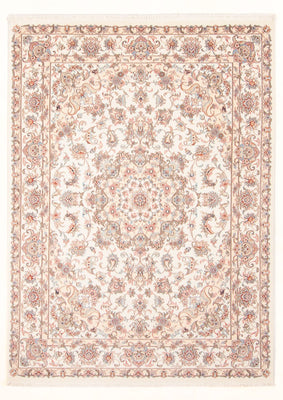 Perzisch tapijt - Tabriz - Royal - 205 x 150 cm - crème