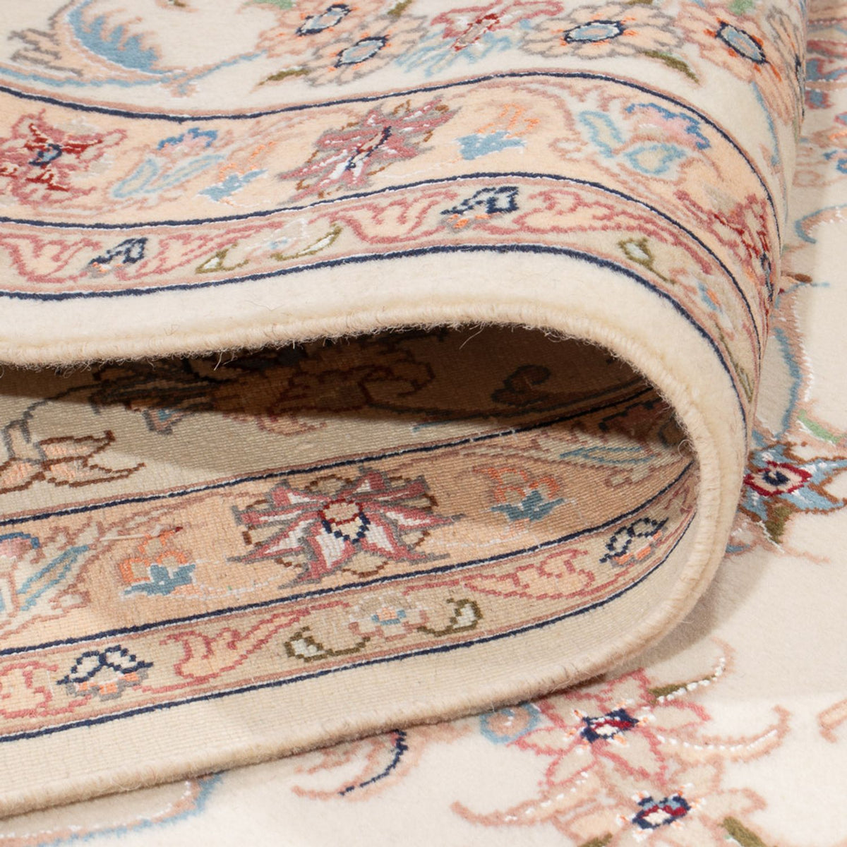 Perzisch tapijt - Tabriz - Royal - 300 x 252 cm - crème