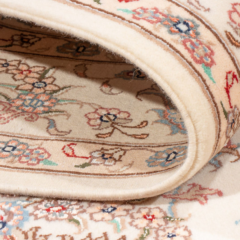 Perzisch tapijt - Tabriz - Royal - 197 x 150 cm - crème