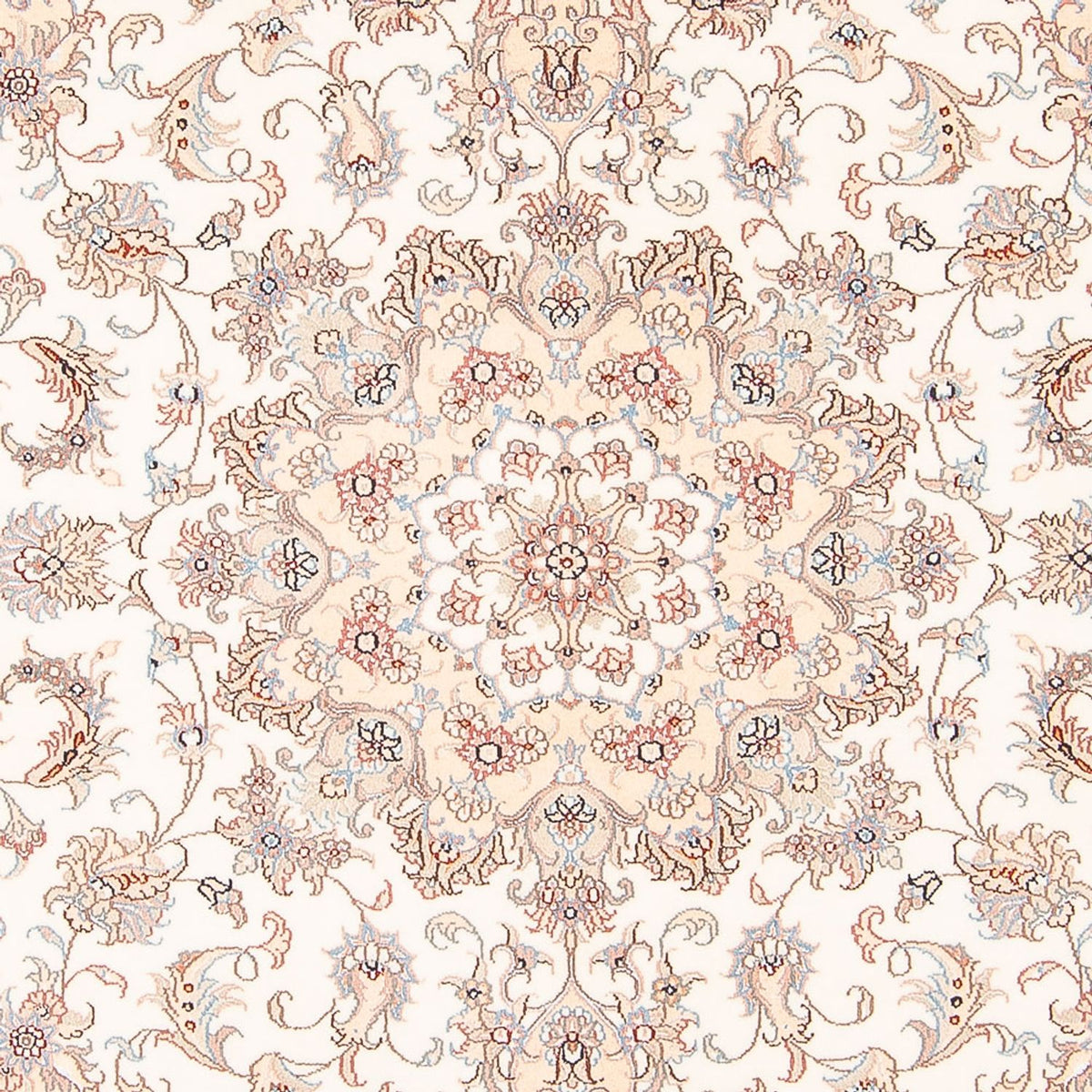 Perzisch tapijt - Tabriz - Royal - 200 x 151 cm - crème