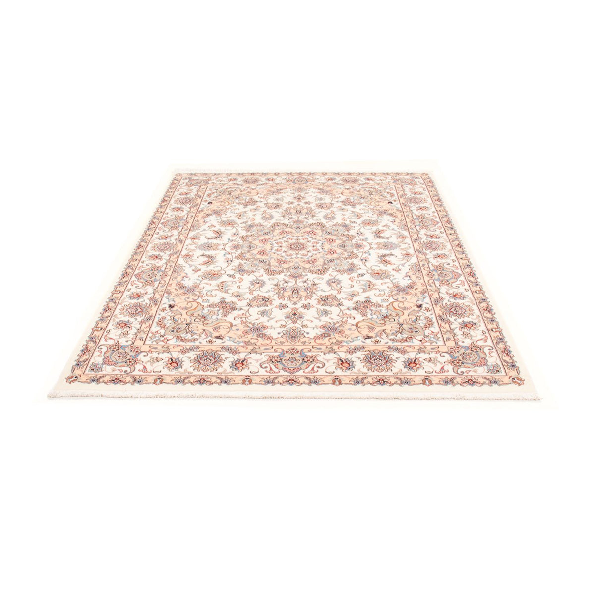 Perzisch tapijt - Tabriz - Royal - 200 x 151 cm - crème