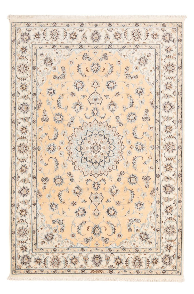 Perzisch tapijt - Nain - Premium - 180 x 118 cm - licht beige