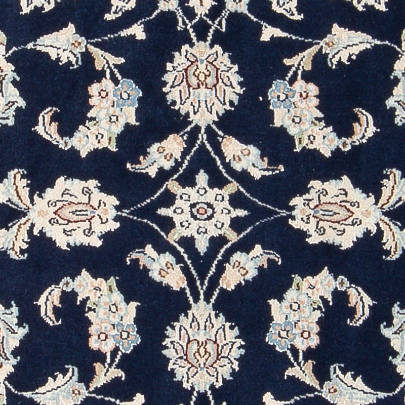 Perzisch tapijt - Nain - Premium - 118 x 78 cm - donkerblauw