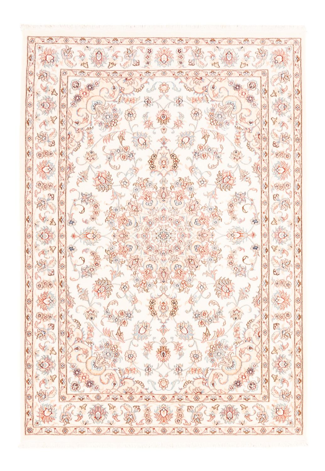 Perzisch tapijt - Tabriz - 174 x 119 cm - crème