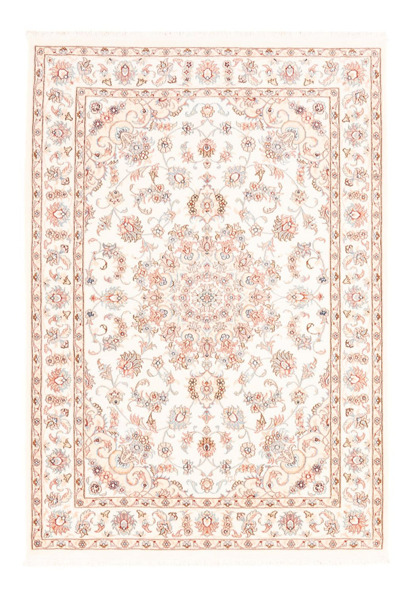 Perzisch tapijt - Tabriz - 174 x 119 cm - crème