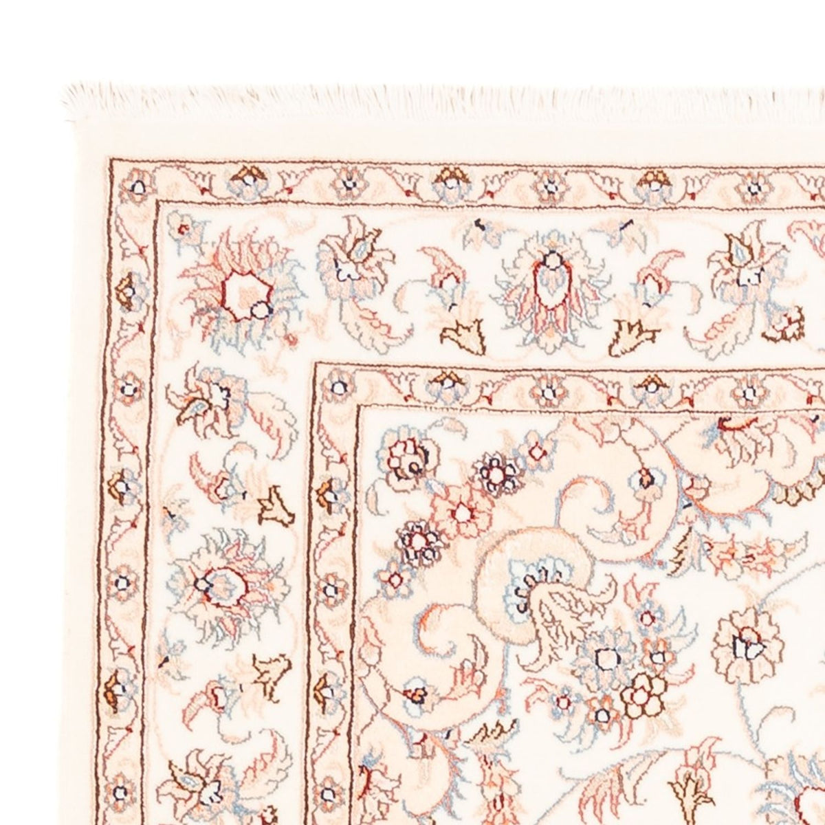 Perzisch tapijt - Tabriz - 174 x 119 cm - crème