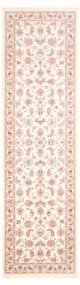 Loper Perzisch tapijt - Tabriz - Royal - 292 x 82 cm - crème