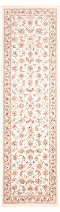 Loper Perzisch tapijt - Tabriz - Royal - 292 x 82 cm - crème