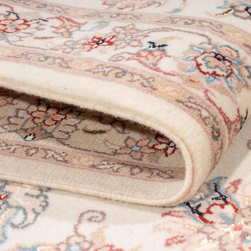 Loper Perzisch tapijt - Tabriz - Royal - 292 x 82 cm - crème