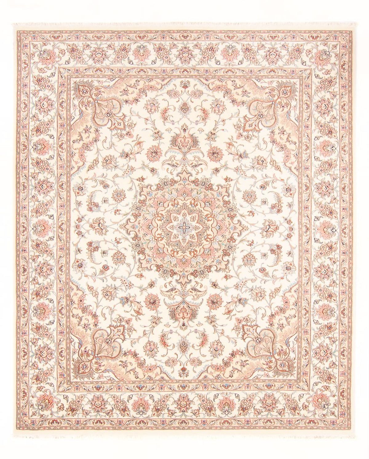 Perzisch tapijt - Tabriz - Royal - 255 x 200 cm - crème