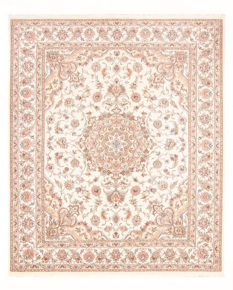Perzisch tapijt - Tabriz - Royal - 255 x 200 cm - crème