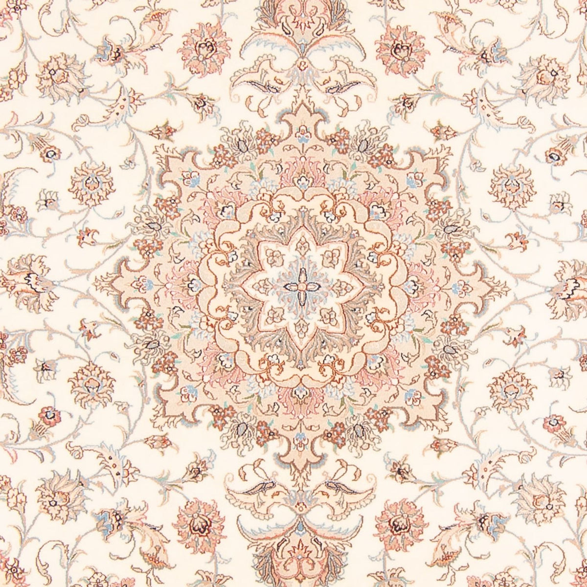 Perzisch tapijt - Tabriz - Royal - 255 x 200 cm - crème