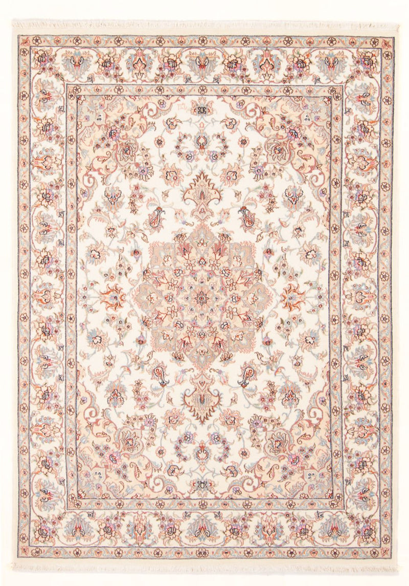 Perzisch tapijt - Tabriz - Royal - 204 x 147 cm - crème