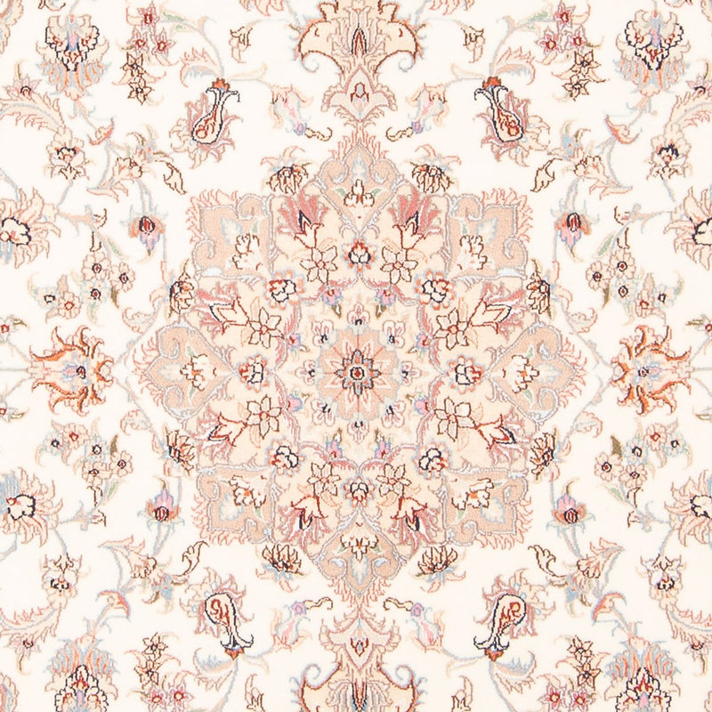 Perzisch tapijt - Tabriz - Royal - 204 x 147 cm - crème